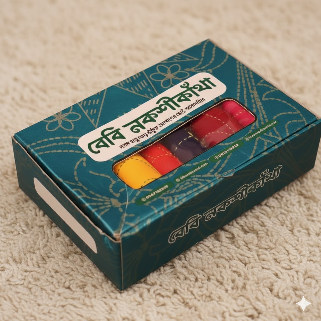 বেবি নকশিকাঁথা ৬পিচের কম্বো! - Image 5